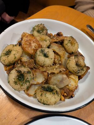 Kluski Slaskie at Apteka in Pittsburgh