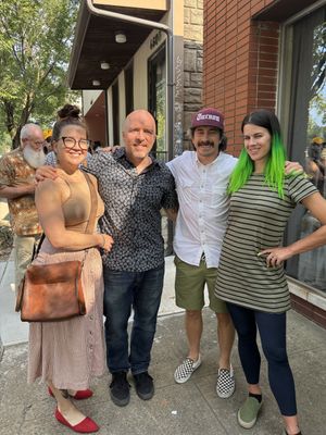 In line drooling  at Apteka in Pittsburgh