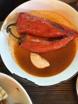 Stuffed peppers  at Apteka in Pittsburgh