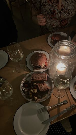 ikra + horse and pepper  at Apteka in Pittsburgh