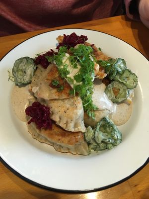 Perogis  at Apteka in Pittsburgh