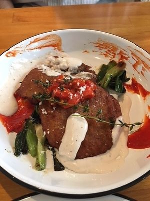 Potato pancakes. at Apteka in Pittsburgh