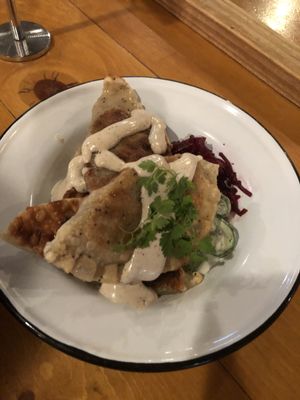 Pierogi  at Apteka in Pittsburgh