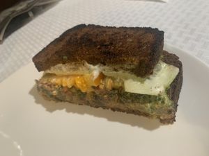 Sandwich at Apteka in Pittsburgh