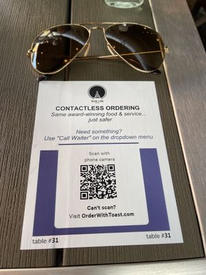 This was nice!  at Blue Line Pizza in Burlingame