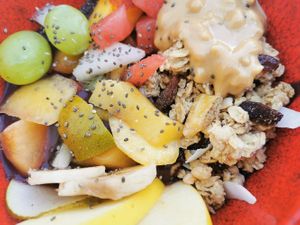 Acai bowl at Desayuneria in Conil De La Frontera
