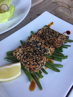 sesame tofu at Eqvita in 