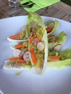 pecan pâté lettuce cups  at Eqvita in 