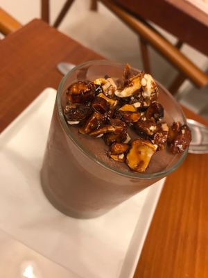 Chocolate mousse at Eqvita in 