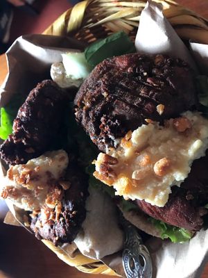 Kofta sandwich at Toko Baru in Antigua