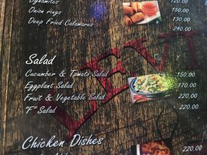 salads 2019 at Levine's Eatery in Coron