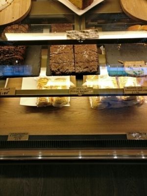 Vegan brownie   at Blend Coffee Lounge  in Paisley