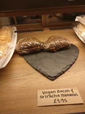 Vegan sandwich at Blend Coffee Lounge  in Paisley