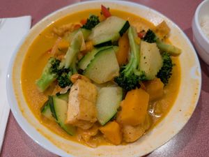 Massaman curry at Pattaya Thai Restaurant in Penfield