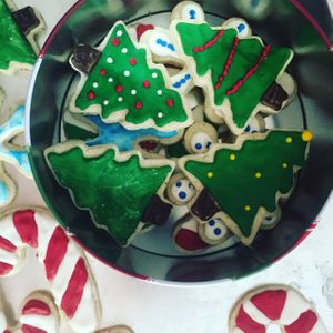 Christmas cookie box at Pogona Baking Company in Orlando