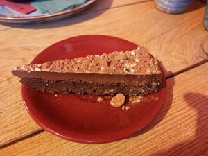 Quinoa chockolate Cake at Toli Toli in Druskininkai