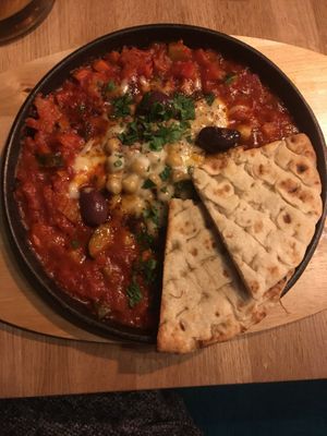 Shakshuka at Toli Toli in Druskininkai