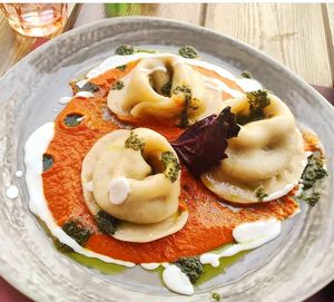 Pasta at Rifugio Romano in Rome