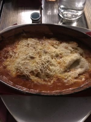 Cannelloni Vegan at Rifugio Romano in Rome