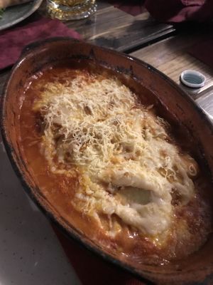 Cannelloni Vegan at Rifugio Romano in Rome