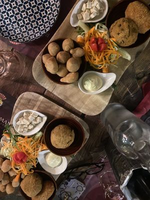 Tagliere vegano at Rifugio Romano in Rome