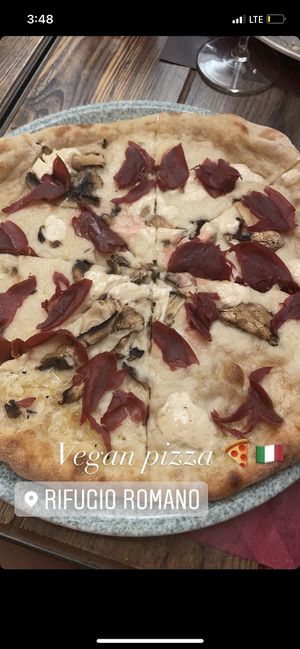 Best pizza ever  at Rifugio Romano in Rome