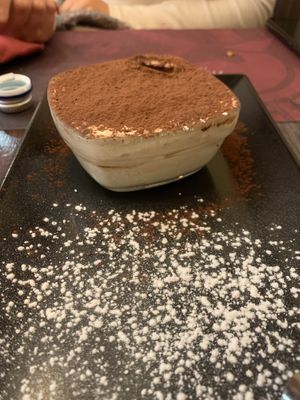 Vegan Tiramisu at Rifugio Romano in Rome