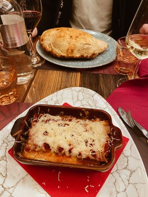 Vegan Lasagne #Veganuary at Rifugio Romano in Rome