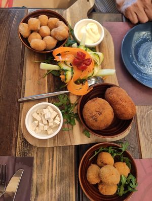 Antipasto del Rifugio (vegan) #Veganuary at Rifugio Romano in Rome