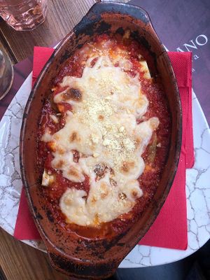 Cannelloni vegan ❤️ at Rifugio Romano in Rome