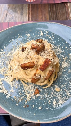 Carbonara   at Rifugio Romano in Rome