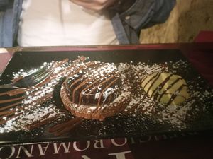 Chocolate Mousse at Rifugio Romano in Rome
