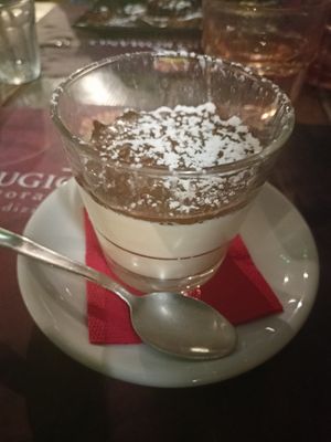PANNA COTTA VEGANA at Rifugio Romano in Rome