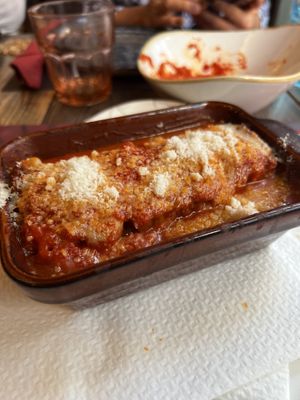 Vegan Lasagna   at Rifugio Romano in Rome