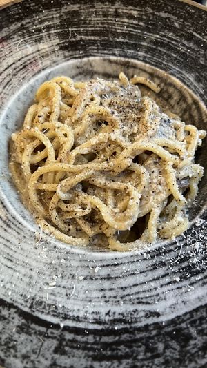 Truffle Cacio E Pepe  at Rifugio Romano in Rome