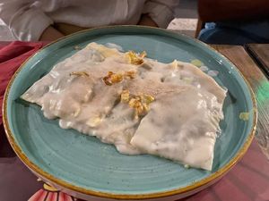 Ravioli  at Rifugio Romano in Rome