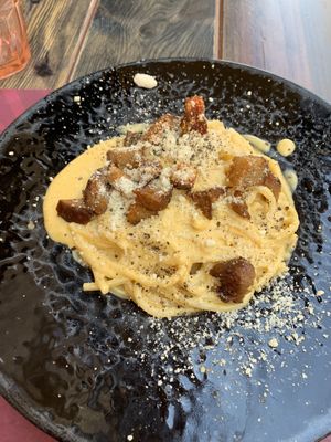 Carbonara   at Rifugio Romano in Rome