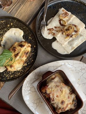 All vegan! 🫶🏻🥹🤤🤤🤤  at Rifugio Romano in Rome