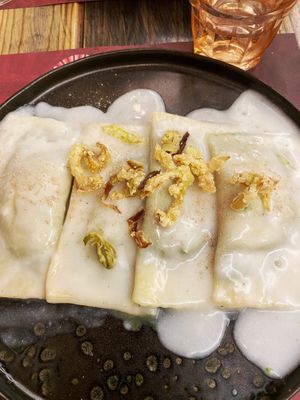 Ravioli  at Rifugio Romano in Rome