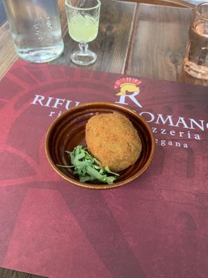 Vegan Croquette  at Rifugio Romano in Rome
