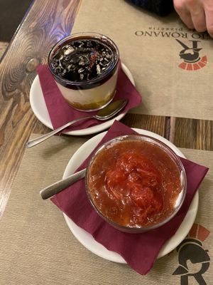 Cheesecakes   at Rifugio Romano in Rome