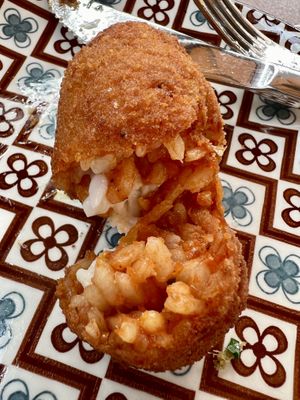 Arancino  at Rifugio Romano in Rome