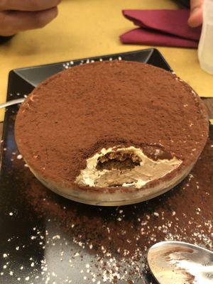 Vegan Tiramisu   at Rifugio Romano in Rome