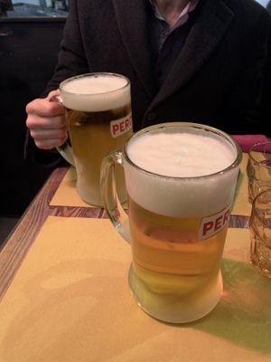 Beer!  at Rifugio Romano in Rome