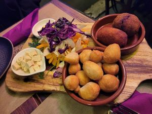 Antipasto del Rifugio Vegan - delicious and fulfilling! at Rifugio Romano in Rome