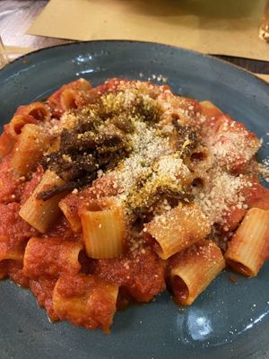 Amatriciana  at Rifugio Romano in Rome