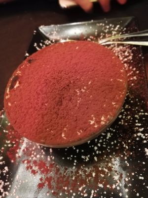 Tiramisu at Rifugio Romano in Rome