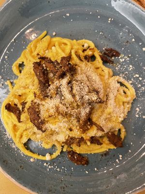 Carbonara  at Rifugio Romano in Rome