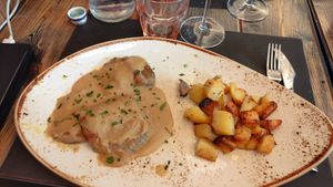 Saltimbocca at Rifugio Romano in Rome