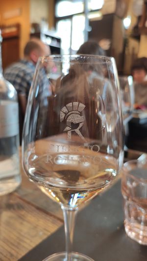 Wide selection of wine at Rifugio Romano in Rome